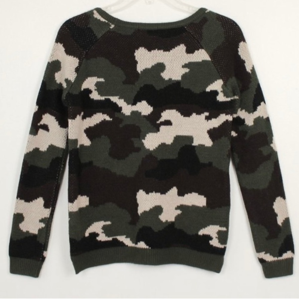 Topshop Camouflage Sweater Size 2
